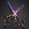 6 inch professional hairdressing set, stainless steel thinning hair clippers, suitable for hairdressers and salons. view 2