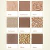 9 Colors Eyeshadow Palette - Matte & Shimmer Nude Earthy Tone Glitter Long-Lasting British Tea Style With 3 Brushes, Earl Gray view 4