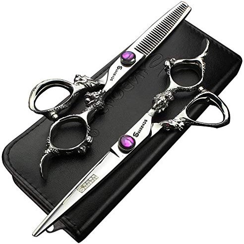 6-inch professional hair clipper set, suitable for barber salons and household hair clippers.