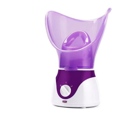 50ML Facial Steamer Nose Steamer Hot Sprayer Face Humidifier Skin Moisturizing Pores Cleansing Skin Deep Hydration Control Oil (Color : Purple US Plug 110V)
