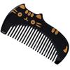 Ox Horn Comb for Kids - Portable Mini Wide Tooth Pocket Comb for Gentle Hair Detangling and Scalp Massage Travel Size Toddler view 1