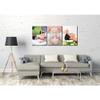 Relaxing Spa Wall Art Facial Massage Painting Wall Decor Skin Care Salon Picture Canvas Printed Beauty Salon Poster Stretched Frame Home Beauty Salon Decoration 3 Panels(60x26 inches) view 2