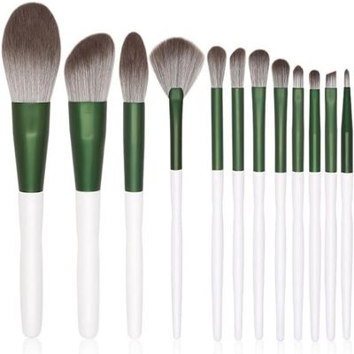 12 Brushes Set Full Set Loose Powder Brushes Beauty Tools Eye Shadow Brushes Lip Brushes