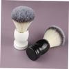 FOMIYES 2pcs Manual Shaving Brush Foaming Tool for Beard Care and Colors for Home and Barbershop Use view 4