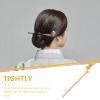 1pc Peach Wood Hairpin, Retro Buns Hair Stick, Vintage Hair Chopstick Bun Clip Chinese Hair Stick Chignon Hair Pins for Women Girls view 4