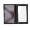 Makeup Palette Empty Magnetic Eyeshadow Lipstick Storage Pan, Empty Makeup Eyeshadow Lipstick Blush Powder Organizer, Portable PU Makeup Palette with Clear Top 8.07 x 4.88in view 3
