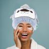 FOMIYES Absorbent Microfiber Hair Drying Hat Quick Drying Towel Wrap for Boys and Girls and Adults Soft Lightweight Cartoon Design for Easy Use After Shower Swim view 3