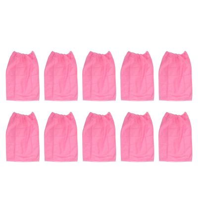 Spa Wrap Non Woven Bath Wrap and Body Wrap Sauna Bath Skirt adjust Bathrobe Breathable Robes, 10 Pieces dispo Bath Wrap, for Skin Care Salon Spa Beauty