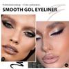 evpct 2Pcs Black Silver Gel Eyeliner Pencil Eye Black Face Paint Stick Makeup Set Waterproof Matte Cream Crayon Eyeliner Pencil Set Cat Eye Liners Eyeshadow delineador de ojos contra el agua view 2