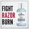 Cremo Astonishingly Superior Tortoise Shell (Horn) Razor Kit with Cremo Cooling Formula Post Shave Balm, 4 Oz view 3