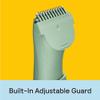 MERIDIAN The Trimmer Plus - Body Hair Trimmer & Waterproof Electric Shaver for Men and Women for Pubic Hair, Chest, Legs & Bikini Line, UBS-C Cable & Charging Dock Included, Solar view 4