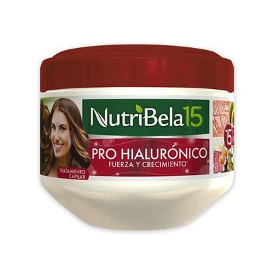 Nutribela 15 Pro Hialuronico Fuerza y Crecimiento Capilar | Hyaluronic10.1oz-300ml