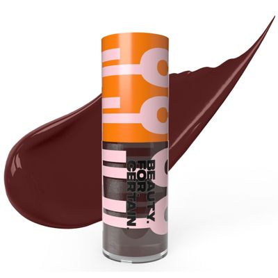 BEAUTY. FOR. CERTAIN. Matte Liquid Lipstick | #23 Rich Mahogany Brown | Long-Lasting, High Pigment Formula | Matte Finish | No-Budge Liquid Lipcolor (0.12 fl oz)