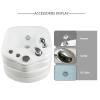 AMEERR Foot Soaker with Pedicure Foot Rest Foot Massager Spa Massage Foot Bath Colorful Lamp Footbath Large Foot Massager Pedicure Spa Bathtub Special for Hotel Foot Bath Club (Size : Single Bath) view 2