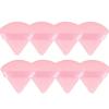 8 Pieces Triangle Powder Puff Face Soft Triangle Makeup Puff Velour Cosmetic Foundation Blender Sponge Beauty Makeup Tools view 1