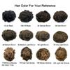 Men Toupee Hairpieces 100% European Virgin Human Hair Toupee For Men Natural Looking Hair Replcement System Mens Toupee Full Poly Skin Hair Piece Toupee Hair Units (8''X10'', 4ASH Medium-dark brown with ash tone-120% light medium to meidium) view 4
