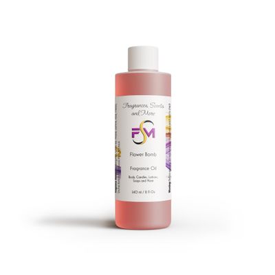 Flower Bomb Fragrance Oil - 8 Fl Oz Plastic Bottle (240ml)