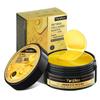 60 Pcs 24K Gold Under Eye Patches, 30 Pairs Undereye Mask for Dark Circles Puffy Eyes Treatment, Collagen Gel Pads Hydrating for Eye Bags Puffiness Wrinkle, Women Men Beauty Skin Care Products view 1
