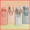 URBANMAC Makeup Brush Set 8PCS Mini With Storage (Blue Gray) view 4