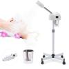 DDBESSIC Face Steamer Facial, Ozone Facial Steamer Professional for Clean Skin for Salon Beauty and Spa Shop, Mist Face Steamer Skin Care Equipment, Steamer for Face Spa- White view 3