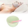 2set Silicone Material Face Mask Applicator, DIY Facemask Mixing Tool Kit, Washable Reusable Soft Flexible Portable Skin Care Bowl Brush Set, Home Face Beauty Salon Essential Tool view 3