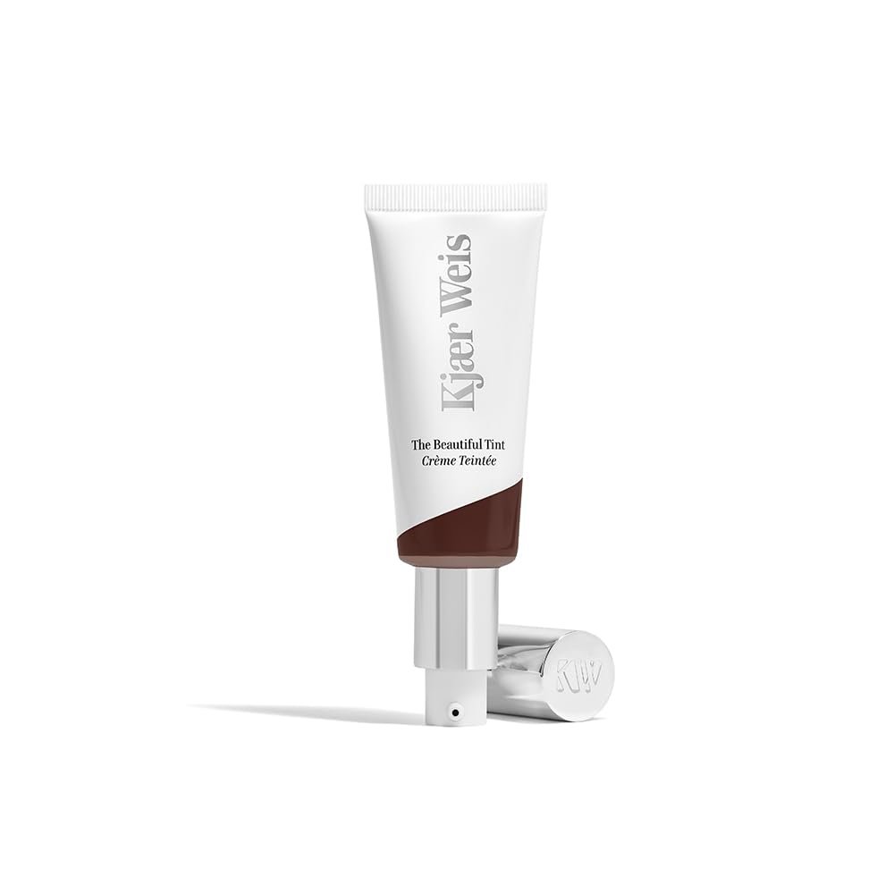 Kjaer Weis Tinted Moisturizer. The Beautiful Tint, Skin Care Make Up. Hydrating Face Moisturizer with Skin Tint to Conceal and Illuminate for Dewy Skin. Cruelty Free Clean Makeup - Deep 5