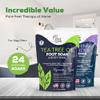 FOOT CURE Tea Tree Oil & Soothing Lavender Foot Soak with Epsom Salt - Best Toenail Treatment & Softens Calluses - Soothes Sore & Tired Feet, Foot Odor Scent, Spa Pedicure - 16 oz (Pack of 2) view 4