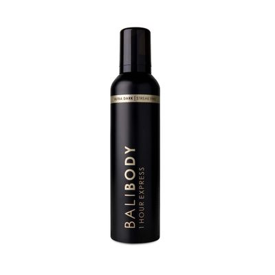 Bali Body 1 Hour Express Self Tan - Ultra Dark, Quick Drying Tanning Foam, Streak-Free Customizable Tanner | Suitable for All Skin Types, Vegan, Cruelty Free and Australian Made (225 ml/7.61 fl oz)