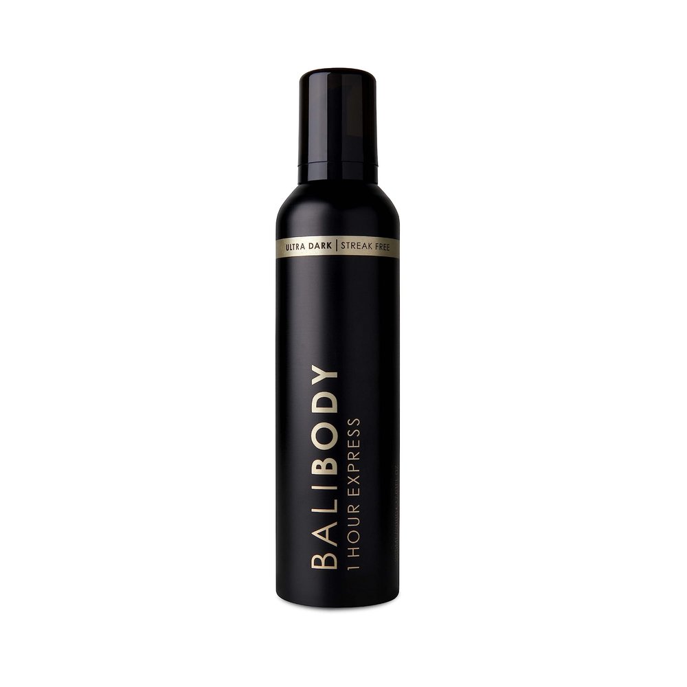 Bali Body 1 Hour Express Self Tan - Ultra Dark, Quick Drying Tanning Foam, Streak-Free Customizable Tanner | Suitable for All Skin Types, Vegan, Cruelty Free and Australian Made (225 ml/7.61 fl oz)