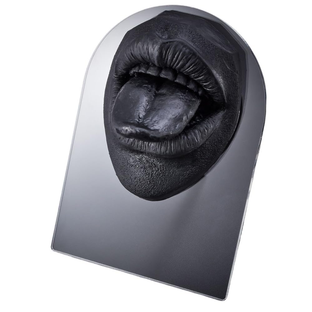 1pc Soft Silicone Face Model Displays Human Mouth/Nose/Ear/Tongue Model Simulation for Piercing Jewelry Display Teaching Tool (Color : OT14050-1)