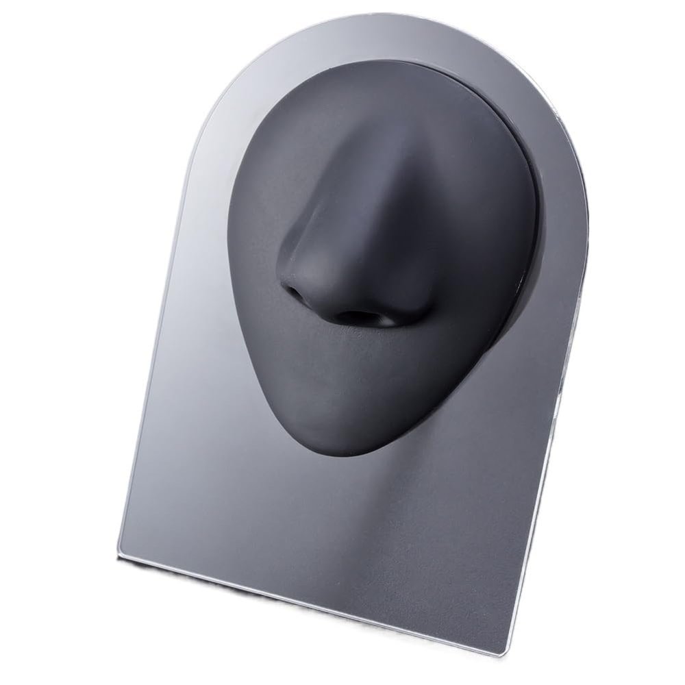 1pc Soft Silicone Face Model Displays Human Mouth/Nose/Ear/Tongue Model Simulation for Piercing Jewelry Display Teaching Tool (Color : OT14032-2)