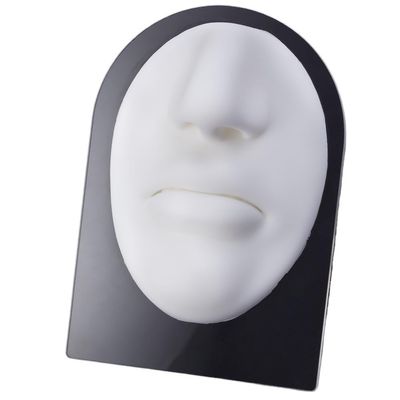 1pc Soft Silicone Face Model Displays Human Mouth/Nose/Ear/Tongue Model Simulation for Piercing Jewelry Display Teaching Tool (Color : OT14036-2)