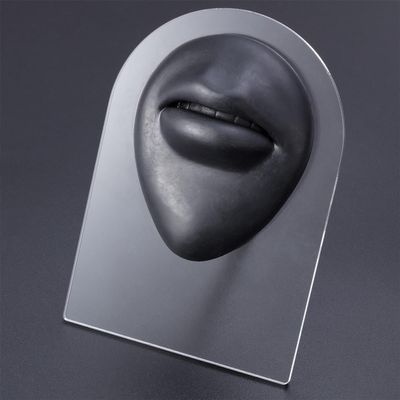 GatherTOOL 1Pc Silicone Ear Nose Model Professional Practice Piercing Tools Earring Ear Stud Display Tools Can Be Reused 1:1 Size Body Jewelry (Color : OT14032-3)