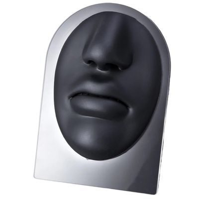 1pc Soft Silicone Face Model Displays Human Mouth/Nose/Ear/Tongue Model Simulation for Piercing Jewelry Display Teaching Tool (Color : OT14036-3)