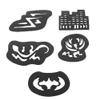Beaupretty 25pcs Creative Hair Pattern Hair Tattoos Set Stencils for Stunning Designs for Birthdays Festivals Easy to Use view 2