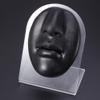 GatherTOOL 1pc Body Jewelry Silicone Ear Nose Model 1:1 Size Professional Practice Piercings Tools Earrings Ear Studs Display Can Be Reused (Color : Black face) view 1