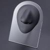 1pc Soft Silicone Human Ear/Mouth/Eye/Tongue/Navel Model Display Piercing Display Simulation for Jewelry Display Education Teaching Tool (Color : Nose-01) view 1