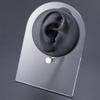 1pc Soft Silicone Human Ear/Mouth/Eye/Tongue/Navel Model Display Piercing Display Simulation for Jewelry Display Education Teaching Tool (Color : Right ear-01) view 1