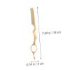 minkissy Hair Styling Thinning Razor Manual Hair Cutting Knife 10 Replacement Blades Razor Scraper Tool view 2