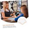 Beavorty Nail Art Display Board Retro Mixing Tray for Color Mixing and Displaying Fake Nail Tips view 2