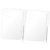 Hemoton 2sets Foundation Makeup Palette Mixing Palette Makeup Tool Spatula Beauty Salon Supply Paint Pallettes view 2