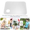 Hemoton 2sets Foundation Makeup Palette Mixing Palette Makeup Tool Spatula Beauty Salon Supply Paint Pallettes view 3