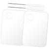 Hemoton 2sets Foundation Makeup Palette Mixing Palette Makeup Tool Spatula Beauty Salon Supply Paint Pallettes view 4