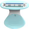 4 Lady Safty Face Shave with PP Box Gift for Women Men Women Triple view 1