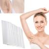 Nonwoven Waxing Strips 100 Pieces Hair Removal Wax Paper Strips for Face, Body, Legs, Eyebrows, Epilation, Depilation, Hair Removal Tool for Women and Men, White view 4