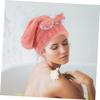 Beatifufu 2pcs Dry Hair Shower Cap Microfiber Towels Towel for Make up Hair Headbands Shower Cap for Women Absorbent Hair Hats Womens Hats Bath Caps Hair-Drying Caps Adorable Bath Hats view 4