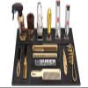 IEBARBER Magnetic Barber Mat for Station Barber Organizer Mat for Clipper Salon Station Tools with 6 Slots for Clippers Salon Barbershop Work Station Pads anti slip 19" X 12.5-Black