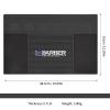IEBARBER Magnetic Barber Mat for Station Barber Organizer Mat for Clipper Salon Station Tools with 6 Slots for Clippers Salon Barbershop Work Station Pads anti slip 19" X 12.5-Black view 2