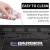 IEBARBER Magnetic Barber Mat for Station Barber Organizer Mat for Clipper Salon Station Tools with 6 Slots for Clippers Salon Barbershop Work Station Pads anti slip 19" X 12.5-Black view 4