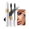 AKARY Mascara Waterproof & Smudge-Proof - 2-1 Long-Lasting Mascara Black Volumizing and Lengthening for Eye Makeup, Liquid Lash Extensions Mascara for a Full Fan Effect, No Clumping, Curling Eyelashes, Vegan & Cruelty-Free, 01 Black view 1